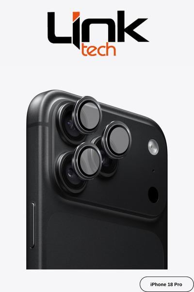 Linktech iPhone 18 Pro Sapphire Tempered Camera Lens Protector + Nano Protect...
