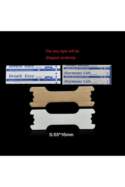 Choice 100PCS A0458-55mmx16mm 100/500PCS Breath Nasal Strips Right Aid Stop S...