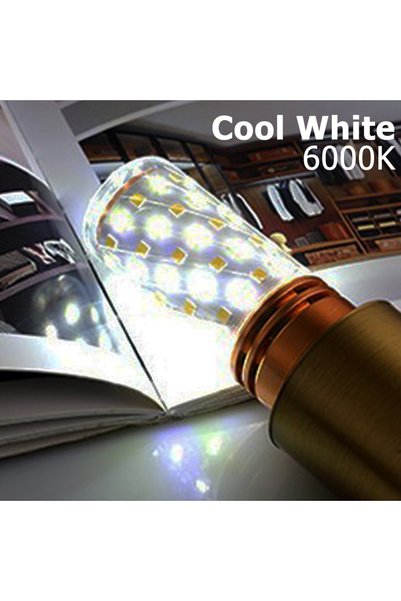 Choice 20W E27 Cold White 220V 20W LED Bulb E27/E14 Corn Lighting 2835 SMD Br...