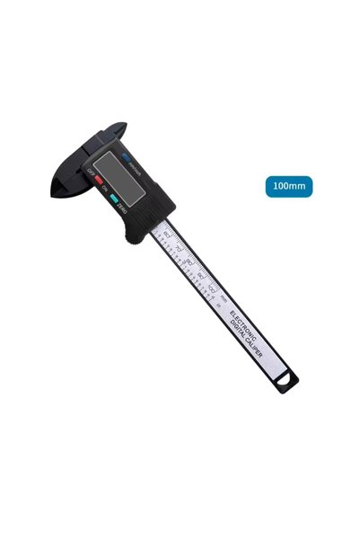 Choice 100mm 150mm 100mm Electronic Digital Caliper Carbon Fiber Dial Vernier...