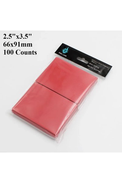 Choice HL04 100 قطعة أغلفة بطاقات ملونة غير لامعة بحجم قياسي 66x91 مم لحماية ...