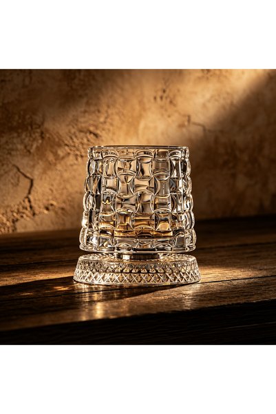 Choice 280ml D 280ml Whiskey Glass The Crystal Rotates 360° White Wine and Co...
