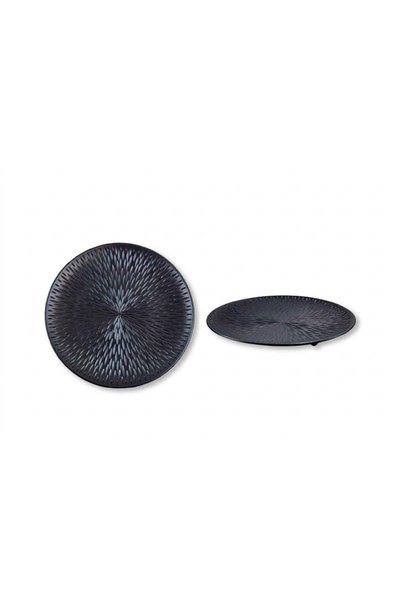 Generic Brand Wooden Tray with Black Bases, 30 cm