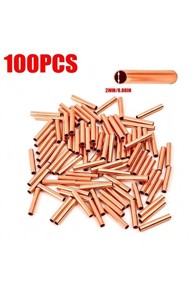 Choice GT2.0 100PCS 500/100 Pcs Copper Ring Terminals Wire Crimp Connectors B...
