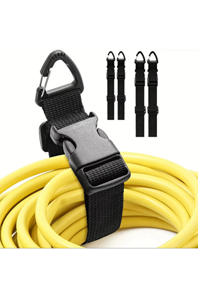 Choice 4pcs 45cm Black Adjustable Extension Cord Organizer Heavy-Duty 3-Axis ...