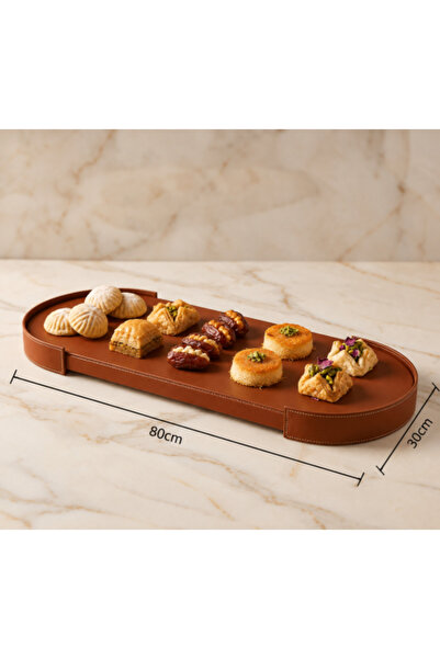 Toren Luxury Leather Tray