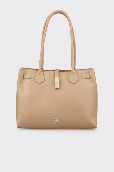 Elle Shoes Naturel BLAZO-NT KADIN CANTA
