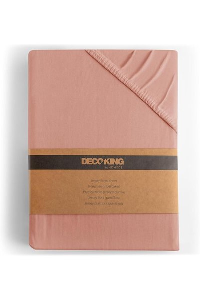 GENERAL ملاءة سرير من DecoKing مقاس 80 × 200 سم و 90 × 200 سم، مصنوعة من القط...