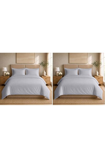 Hotel Linen Klub طقم غطاء لحاف مفرد من قطعتين - 350TC 100% قطن طويل التيلة سا...