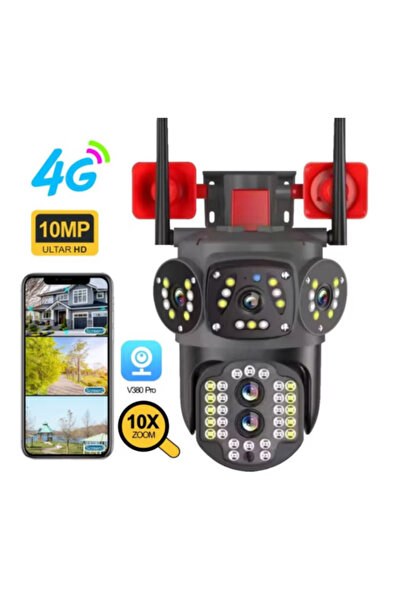 OEM Cameră de supraveghere 4K cu zoom 10X, detecție persoane, urmărire automa...