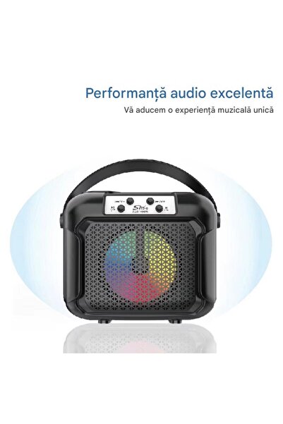 OEM Boxă portabilă cu conexiune Bluetooth, microfon wireless pentru karaoke, ...