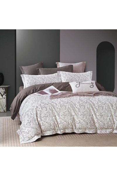 Master Home Textile MASTER Cotton Floral Comforter Sets, Fits 160 x 200 cm Qu...