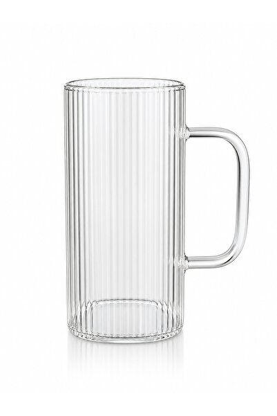 The Touch By Seda Altın Glass Mug 380 ml - Borosilicate Heat Resistant