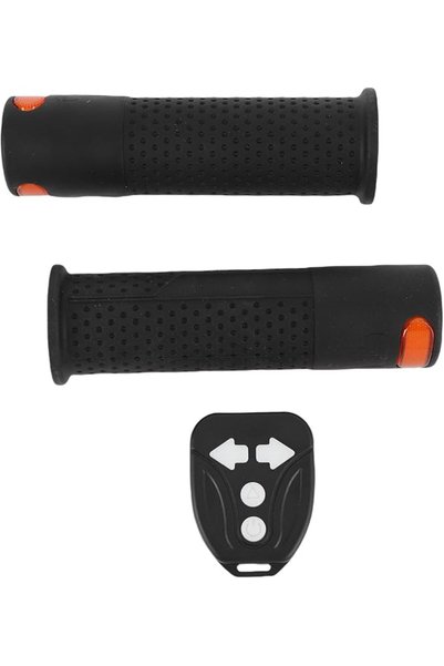 LUOCUTE Scooter Handle Grips Turn Signal, M365 Scooter Handlebar with Wireles...