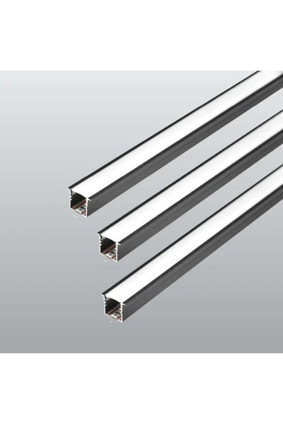 ACK AB01-02213 24V Alüminyum Led Bar 4000K 2Mt 128Led/Mt 8Watt/Mt 10Mmx9,5Mmx12Mm