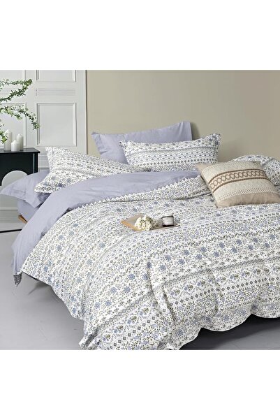 Master Home Textile MASTER Cotton Floral Comforter Sets, Fits 160 x 200 cm Qu...