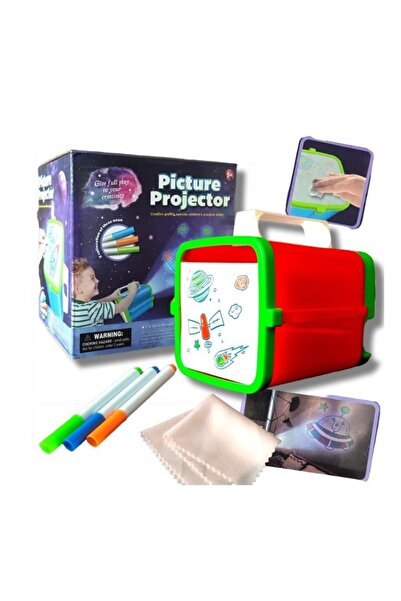 OEM Lampă de veghe pentru copii cu proiector multicolor, funcție de desen, 3 ...