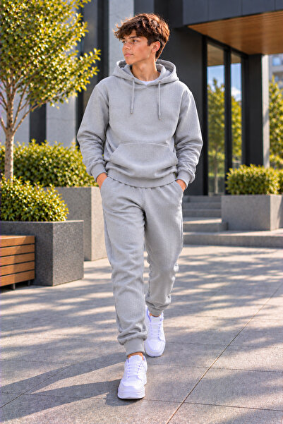 DAXİS Sportwear Company SET DE PENTRU BĂIEȚI CU GLUGĂ ȘI PANTALONI DIN ELASTIC