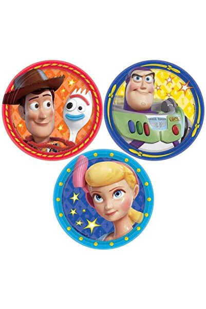 AMSCAN "Toy Story 4" Assorted Round Party Paper Plates 7", 8 Ct., 542367.99