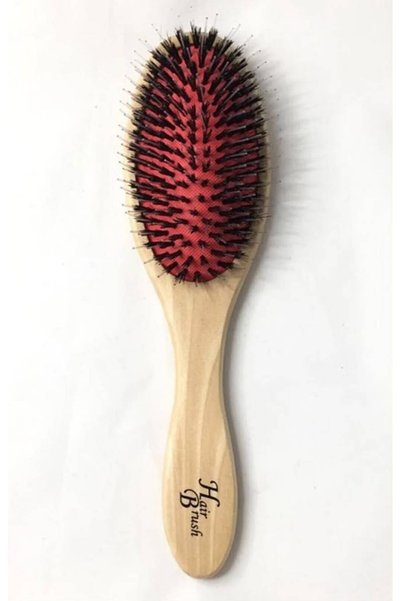 cezbehairsalon Islak ve Kuru Saçlar İçin Beyaz Kaynak Saç Fırçası