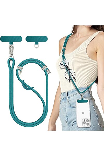 GENERAL Cross Pattern Mobile Phone Lanyard Adjustable, Mobile Phone Lanyard w...