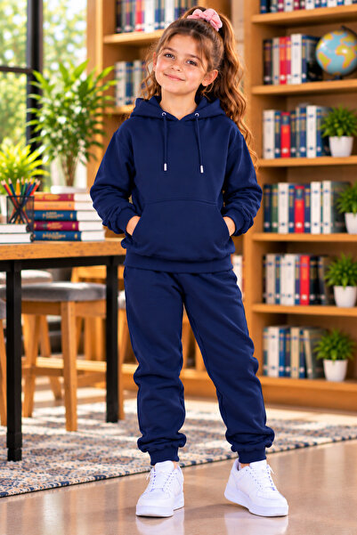 DAXİS Sportwear Company SET DE PANTALONI DE TRENING CU GLUGĂ ȘI BĂRȘIȚE ELAST...