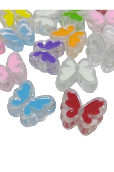 Firebird Takı Aksesuar Ve Kamp Malzemeleri Firebird Plastic Beads Butterfly T...
