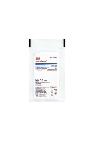 Steri-Strip 3M Reinforced Skin Closure 12 mm X 100 mm R1547 6 S