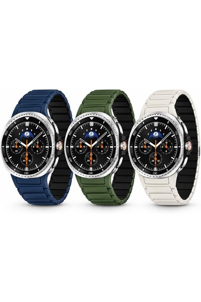 O Ozone Silicone Magnetic Strap Compatible with Samsung Galaxy Watch 9/8 40mm...