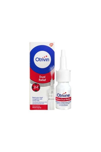 OTRIVIN Dual Relief (Complete) Nasal Spray 10 Ml