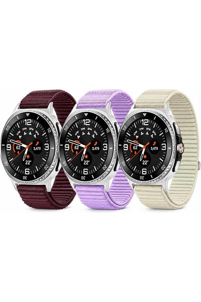 O Ozone 20mm Nylon Loop Sport Band Compatible with Samsung Galaxy Watch 9/8 4...