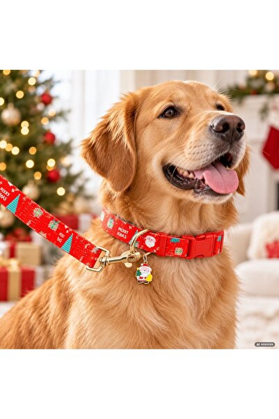 DD SHOP Lesa-zgarda+charm cra l - Accesorii Craciun Animalele, Produse Pet Shop
