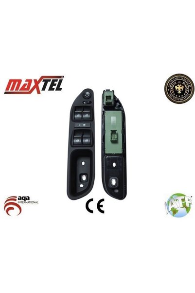 Maxtel Egea Cam Açma Düğmesi Butonu Sol Kasalı 20 Fişli