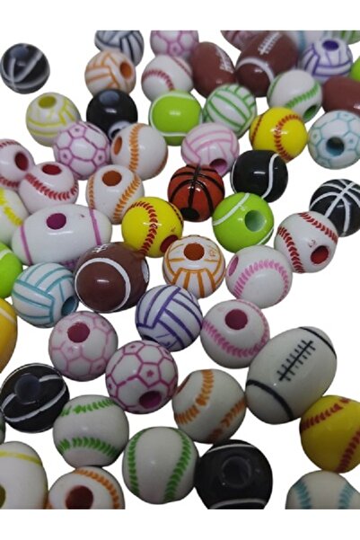 Firebird Takı Aksesuar Ve Kamp Malzemeleri Firebird Plastic Beads Karma Top 100 Grams