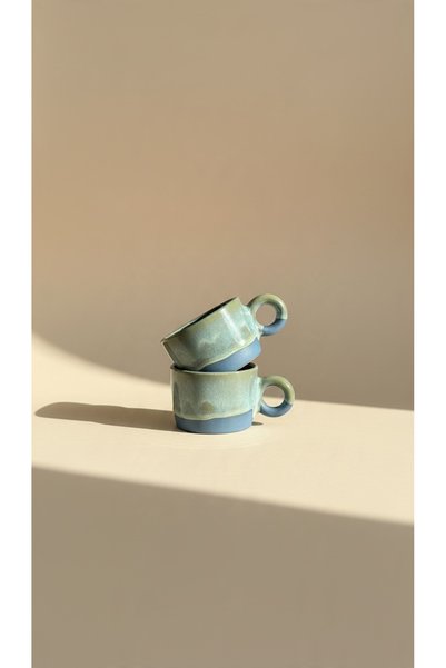 Bluette El Yapımı Stoneware Mug