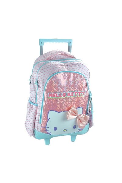 GİM Τροχήλατη Σχολική Τσάντα Δημοτικού Hello Kitty Cupcake (335-77074)