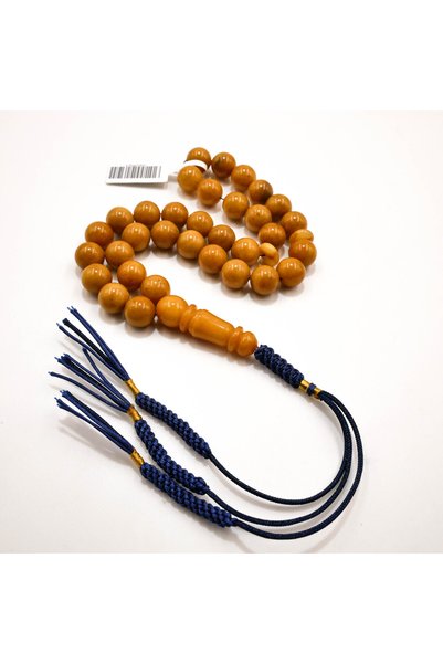 Generic Brand Pressed Baltic Amber Rosary Prayer Beads – 33 Beads, 10mm Round...