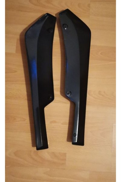 BMW Extensii colțuri bară spate Seria 5 F10 F11 Negru lucios