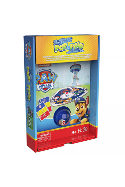 NİCKELODEON Joc de societate PAW Patrol Pop and Find