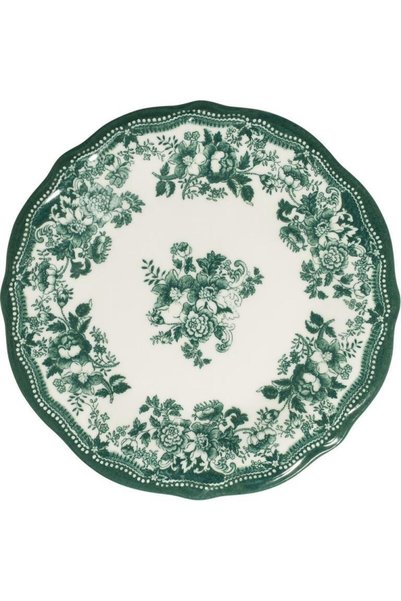 İD FİNE Porser Porselen IDFine Velour Green Fulya Yemek Takımı 24 Parça