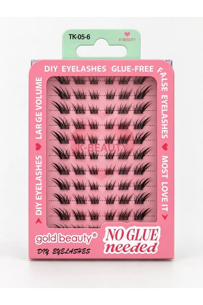 Gold Beauty 60 Demet Kendinden Yapışkanlı Takma Kirpik 8-9-10 mm – Yapıştırıc...