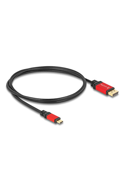 DELOCK USB Type-C - Cablu DisplayPort (DP Alt Mode) pentru 8K 30 Hz cu funcți...