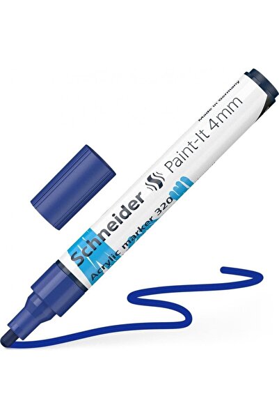 SCHNEIDER Μαρκαδόροι Paint-It 320 (4mm) Μπλε (194120203)