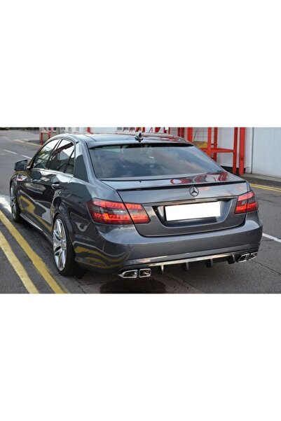 Mercedes Benz Buză spoiler lunetă tuning Mercedes Clasa E W212 negru lucios