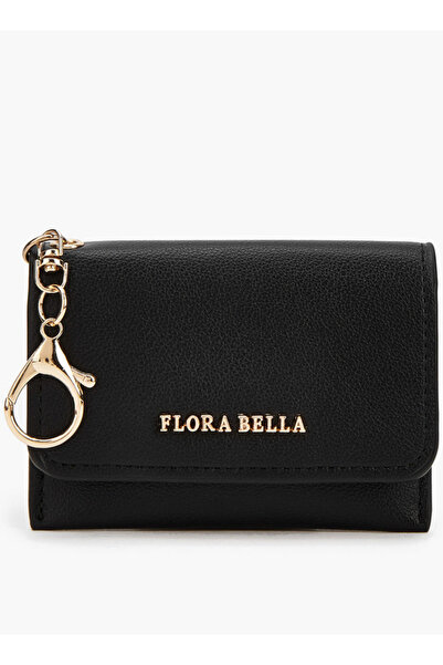 Flora Bella by Shoexpress Textured Bio-fold Wallet with Keyring