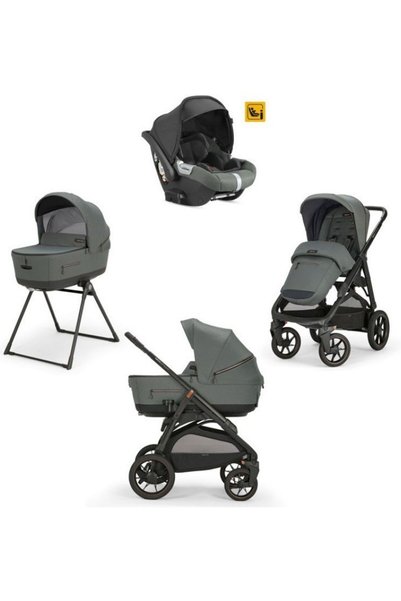 Inglesina Καρότσι Aptica XT Quatro System Darwin Taiga Green - Σασί XT Total ...