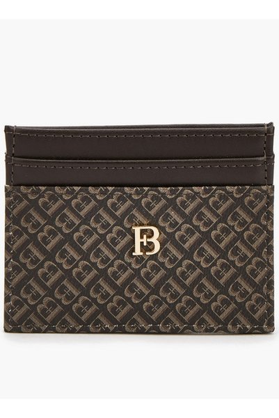 Flora Bella by Shoexpress Monogram Print Card Holder