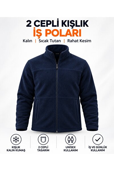 Marka 2-Pocket Winter Fleece Zipper Workwear