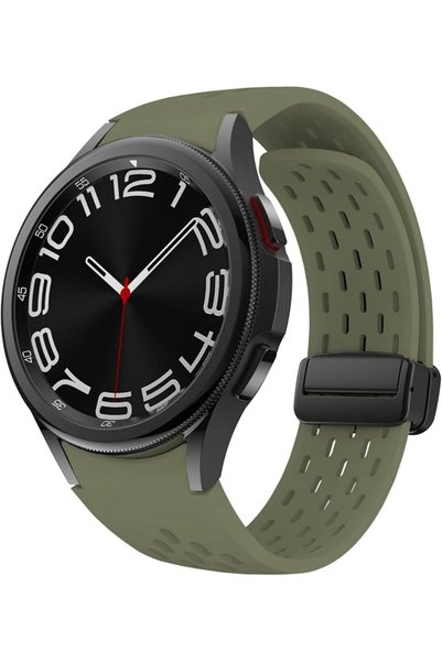 neslin Breathable Silicone Magnetic Band Compatible With Samsung Galaxy Watch...
