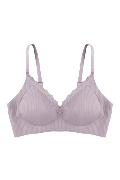 koza iç giyim Women's Ribbed Laser Seamless Lace Detailed Padded Bra